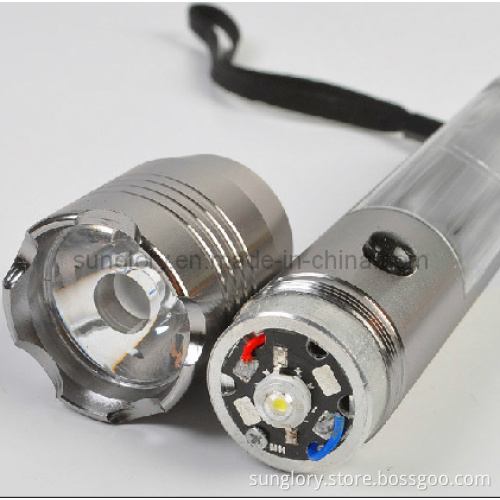 Super Bright New Design LED Torch with Solar Panel